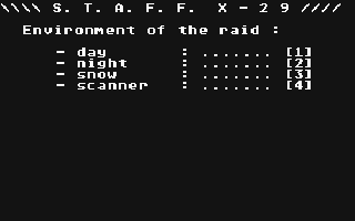 Staff X-29 atari screenshot