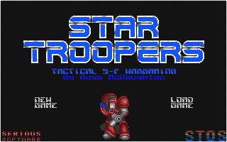 Star Troopers atari screenshot