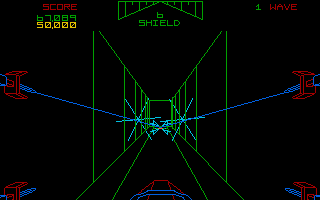 Star Wars atari screenshot