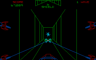 Star Wars atari screenshot