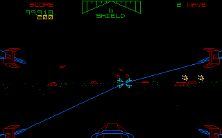 Star Wars atari screenshot