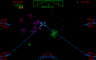 Star Wars atari screenshot