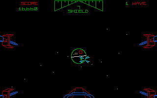 Star Wars atari screenshot