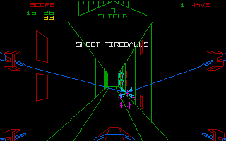 Star Wars atari screenshot