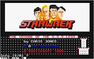 Star Wrek - The Voyage of U.S.S.Less — screenshot 1