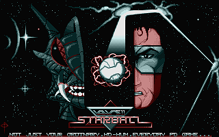 Starball atari screenshot