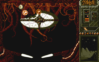 Starball atari screenshot