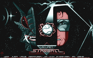 Starball atari screenshot