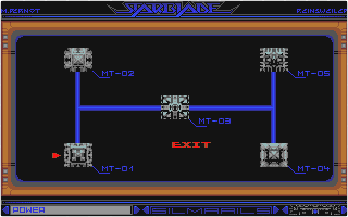 Starblade atari screenshot