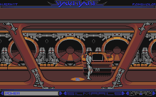 Starblade atari screenshot