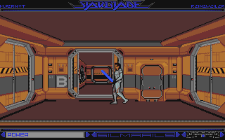 Starblade atari screenshot