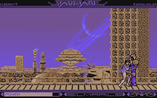 Starblade atari screenshot