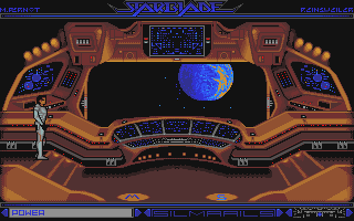 Starblade atari screenshot