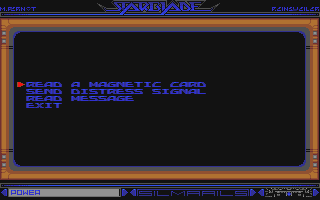 Starblade atari screenshot