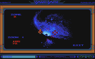 Starblade atari screenshot