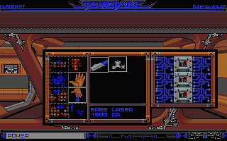 Starblade atari screenshot