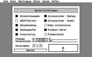StarComm atari screenshot
