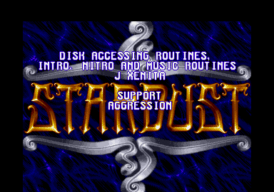 Stardust atari screenshot