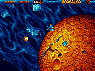 Stardust atari screenshot