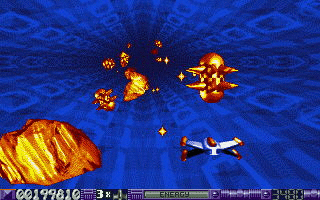 Stardust atari screenshot