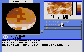 Starflight atari screenshot