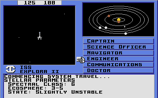 Starflight atari screenshot