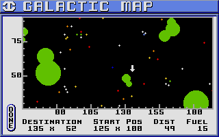 Starflight atari screenshot