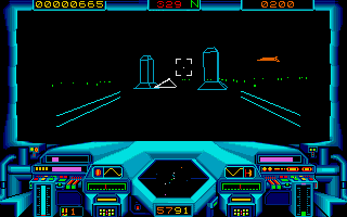 Starglider atari screenshot