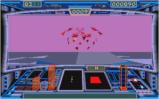 Starglider II atari screenshot