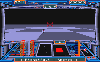 Starglider II atari screenshot