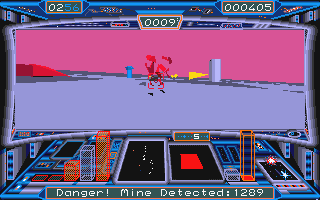 Starglider II atari screenshot