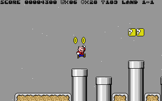 Stario's Christmas atari screenshot