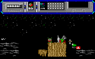 Starquake atari screenshot