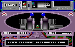 Starquake atari screenshot