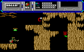 Starquake atari screenshot