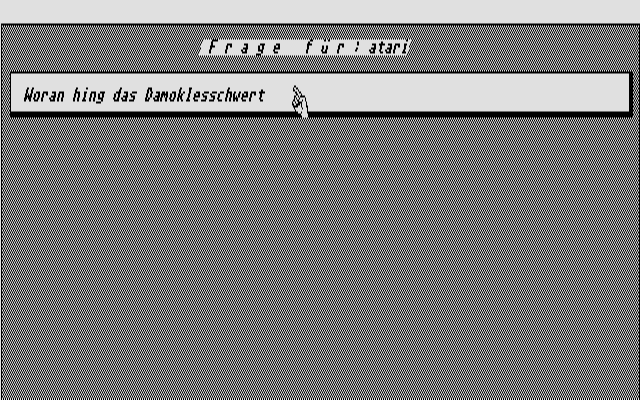 Starquiz atari screenshot