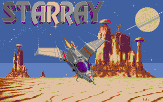 StarRay atari screenshot