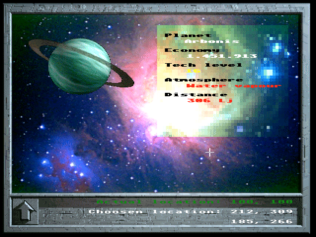 Starworld [Falcon030] atari screenshot