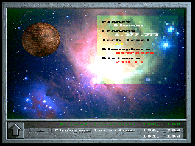 Starworld [Falcon030] atari screenshot