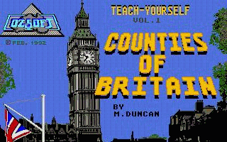 States and Countries atari screenshot