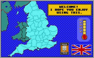 States and Countries atari screenshot