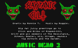 Slaytanic Cult Demo II — screenshot 1