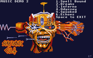 Slaytanic Cult Demo II atari screenshot