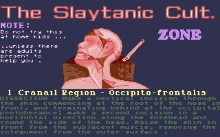 Slaytanic Cult Demo VII atari screenshot