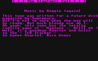Slaytanic Cult Music Demo - Magtune — screenshot 1