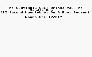 Slaytanic Cult STe Demo Disk atari screenshot