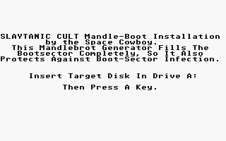 Slaytanic Cult STe Demo Disk atari screenshot
