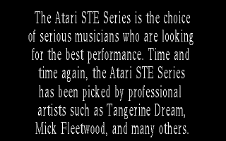 STe Demo atari screenshot