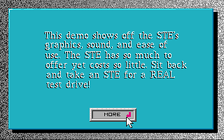 STe Demo atari screenshot