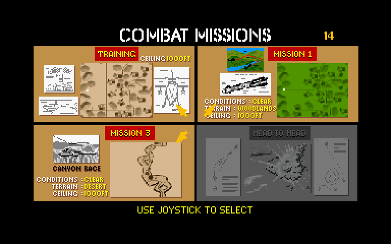 Steel Talons [Falcon030] atari screenshot